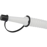 Distributeur dhuile avec couvercle et bouchon, Plastique, Capacit&eacute; de 8 pintes O-Max
