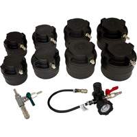 10-Piece HD Turbo Air System Test Kit with Smoke Adapter O-Max