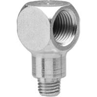 Grease Fitting Adapter with 90-Degree Angle, 1/4"-28 Thread O-Max