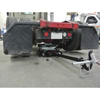 Floor Service Jack, 12 Ton(s) Capacity, 7-1/2" Lowered, 15-3/4" Raised, Air Hydraulic O-Max