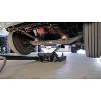 Floor Service Jack, 12 Ton(s) Capacity, 7-1/2" Lowered, 15-3/4" Raised, Air Hydraulic O-Max