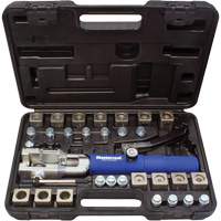 Jeu d'outils d'&eacute;vasement hydraulique universel avec coupe-tube & adaptateur de conduite &agrave; essence O-Max