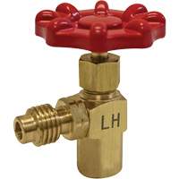 Valve de perçage pour canette R1234yf avec filetage 1/2” ACME-LH O-Max