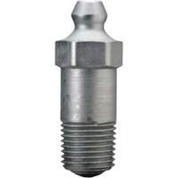 Straight Lubrication Fitting, 1/8" PTF SPL Short Thread O-Max