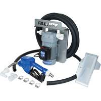 115V AC DEF Transfer Pump & IBC Tote Bracket with Nozzle O-Max