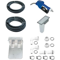 115V AC DEF Transfer Pump & IBC Tote Bracket with Nozzle O-Max
