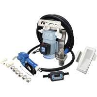 115V AC DEF Transfer Pump & IBC Tote Bracket with Nozzle & Meter O-Max
