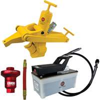 Trousse de d&eacute;monte-talons Combi avec pompe &agrave; air hydraulique de 2,5 pintes O-Max