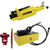 Ensemble de brise-talon pour pneus g&eacute;ants/&eacute;quipement de terrassement avec pompe hydraulique de 5 pintes O-Max