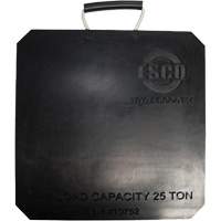 Plaque de support de v&eacute;rin d'une capacit&eacute; de 25 tonnes O-Max