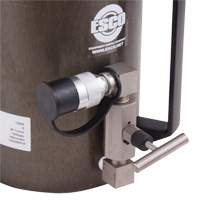 Cric de s&eacute;curit&eacute;, Col verrouillable, Capacit&eacute; de 100 tonnes, 13-37/100" - 19-3/5" h O-Max