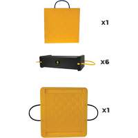 Ensemble de syst&egrave;me de sout&egrave;nement en composite CribLok 8 mcx O-Max