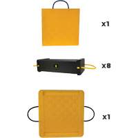 Ensemble de syst&egrave;me de sout&egrave;nement en composite CribLok 10 mcx O-Max