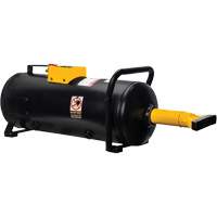 Ensemble de mise en place de talon haute pression de 9 gallons Hurricane "CAT-9", Aluminium O-Max