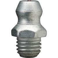 Thread-Forming Grease Fitting, 1/4"-28 Thread O-Max