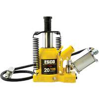 Pro Series “Shorty” Bottle Jack, 20 Ton(s), Air Hydraulic, 12-5/8" Raised Height O-Max