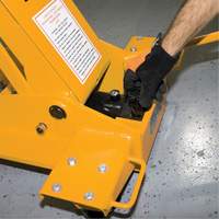 Cric de transmission Yellow Jackit, Cap. de levage 2,2 tonnes O-Max
