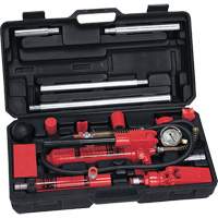 Trousse de r&eacute;paration pour collision et entretien, capacit&eacute; 4 tonnes, avec adaptateurs forg&eacute;s O-Max