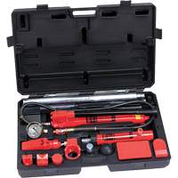 Trousse de r&eacute;paration pour collision et entretien, capacit&eacute; 10 tonnes, avec adaptateurs forg&eacute;s O-Max