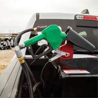 Green Automatic Gasoline Spout Nozzle O-Max