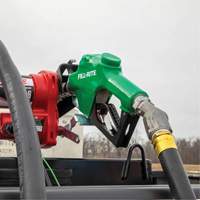 Green Automatic Diesel Spout Nozzle O-Max