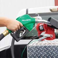 Green Automatic Diesel Spout Nozzle O-Max