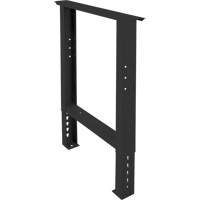 Pattes d'&eacute;tabli pour service industriel, Acier, 24" p x 34" h, Simple O-Max