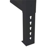 Pattes d'&eacute;tabli pour service industriel, Acier, 30" p x 34" h, Simple O-Max