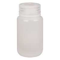 Bouteilles &agrave; large ouverture, Ronde, 4 oz, Plastique O-Max