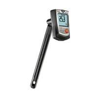 Thermo-Hygrometer with Dew Point Calculation, 5% - 95% RH, 32°- 122° F ( 0° - 50° C ) O-Max