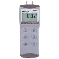 Manometer with Calibration Certificate, Digital, 0 - 30 psi O-Max