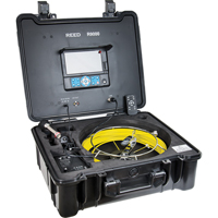 Pipe Video Inspection System, 7" Display, 23 mm (0.9") Camera Head O-Max