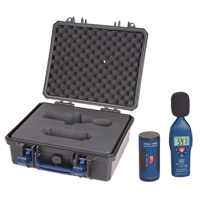 Sound Level Meter and Calibrator Kit, 30 - 130 dB Measuring Range O-Max