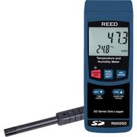Data Logging Thermo-Hygrometer, 5% - 95% RH, 32° - 122° F ( 0° - 50°C ) O-Max