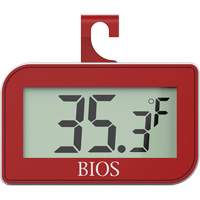 Thermomètre numérique de réfrigérateur et congélateur, Sans contact, Numérique, -4-122°F ( -20-50°C) IC666 | O-Max