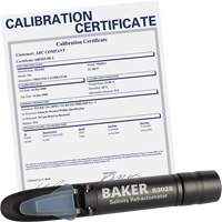 Refractometer with ISO Certificate, Analogue (Sight Glass), Salinity O-Max