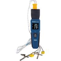 R1640 Smart Series Thermocouple Thermometer with Oven/Freezer Thermocouple Probes, Contact, Digital, 32-122°F (0-50°C) O-Max