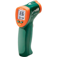 Wide Range Mini IR Thermometer, Non-Contact, Digital, -25-1200°F (-50-650°C) O-Max