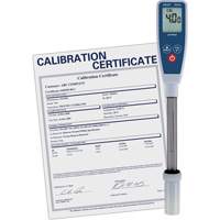 Long Stem pH Meter with Traceable Certificate O-Max