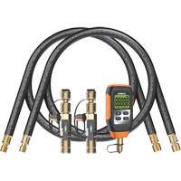 Ensemble d'&eacute;vacuation rapide avec tuyaux, outils de base et vacuom&egrave;tre en micron O-Max