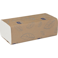 Essuie-mains pli&eacute;s, 2 pli, 9,5" lo x 9,1" la,  /pqt O-Max