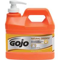 Nettoyant &agrave; mains Natural Orange, Cr&egrave;me, 1,89 L, Bouteille &agrave; pompe, Agrumes/Orange O-Max