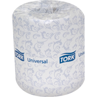 Universal Toilet Paper, 2 Ply, 500 Sheets/Roll, 156.25' Length, White O-Max