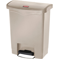 Contenant &agrave; d&eacute;chets Slim Jim , R&eacute;sine, Capacit&eacute; 8 gal. US O-Max