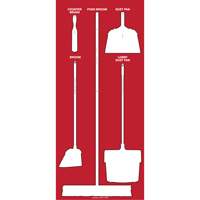 Tableau silhouett&eacute; sec Ultra Aluma-Lite (Anglais seulement) O-Max