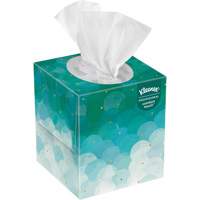 Papiers-mouchoirs Upright de Kleenex, 2 pli, 7,8" lo x 8,3" la, 95 feuilles/boîte O-Max