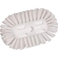 Vikan Tank Brush, Stiff Bristles, 8-1/4" Long, White O-Max