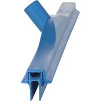 Double Blade Ultra Hygiene Squeegee, 24", Blue O-Max