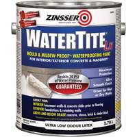Peinture &agrave; l'&eacute;preuve de l'eau Mold & Mildew-Proof Watertite LX, 3,78 L, Gallon, Blanc O-Max