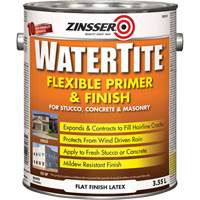 Couche primaire et de finition flexible et r&eacute;sistante aux intemp&eacute;ries Watertite, 3,55 L, Gallon, Blanc O-Max